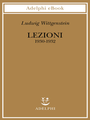 cover image of Lezioni 1930-1932